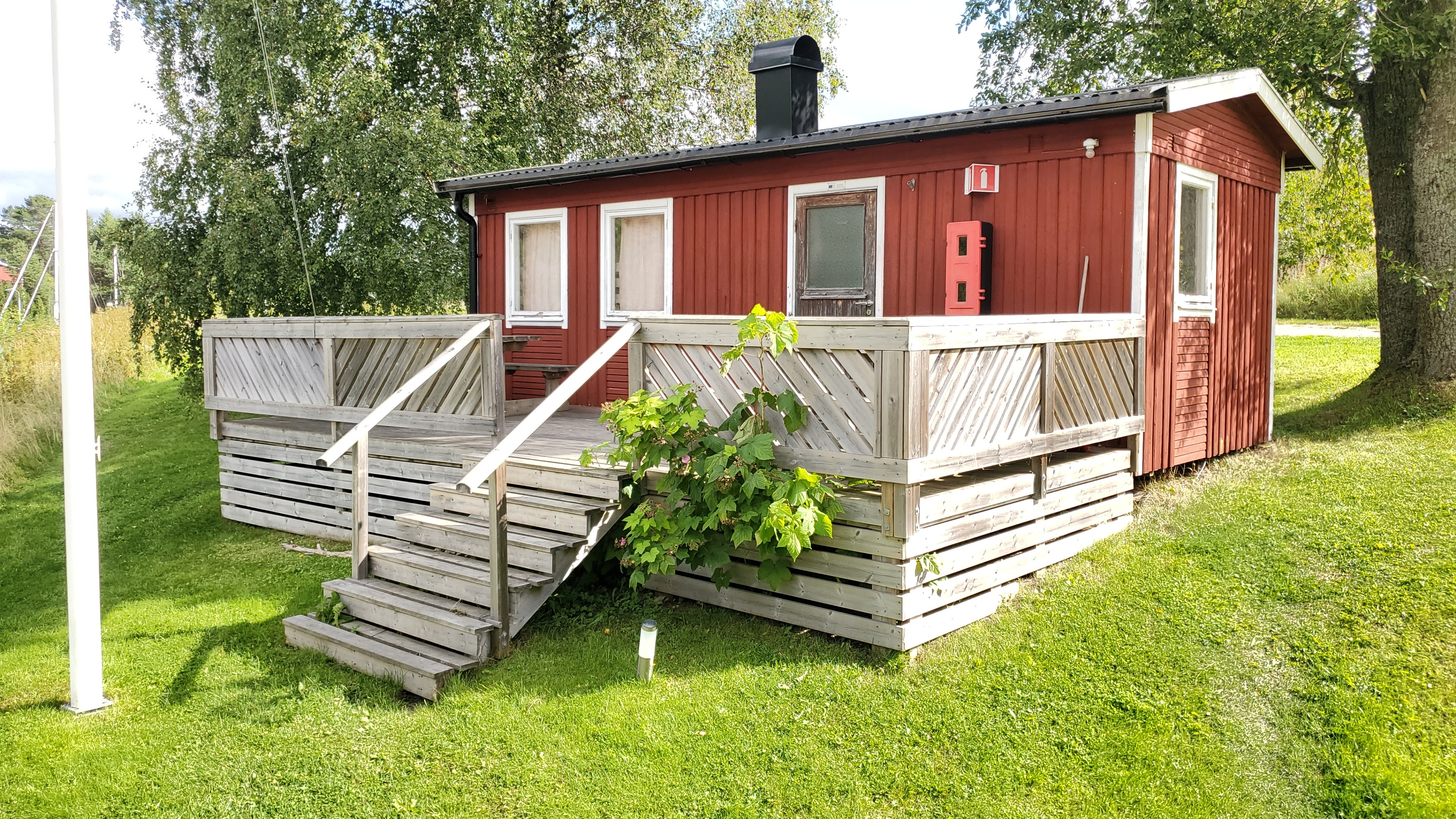 Köpmanholmens hamn Stuga